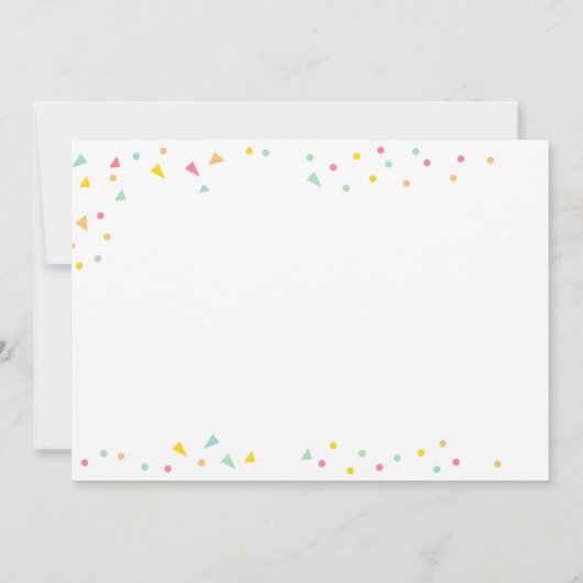 Invitation Fruits Tutti à deux tti Fruit d'anniversaire Fruit (Dos)