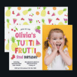 Invitation Frutti Tutti coloré Photo Anniversaire Fête N'impo<br><div class="desc">Lorsque vous magasinez à Graphic Love Shop,  vous soutenez les petites entreprises! Et oui,  je fais une danse heureuse quand je reçois votre commande ;) Merci ! - Samantha Trouver plus Graphic Love Shop designs à : Facebook.com/GraphicLoveShop Utiliser #GraphicLoveShop sur les médias sociaux Copyright © Graphic Love Shop</div>