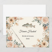 Invitation Fshing Wedding save the date (Devant / Derrière)