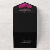 Invitation Fuchsia Orchid-All in One Wedding (Dehors)