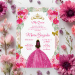 Invitation Fuchsia Roses Roses Rose Charra Mis Quince Invitat<br><div class="desc">Fuchsia Rose Roses Charra Mis Quince Invitation Mis Quince Anos,  15e anniversaire, </div>