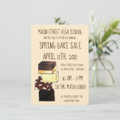 Invitation Fudge Confection Confection Vente de bonbons (Debout devant)