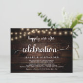 Invitation Fuite de mariage, Célébration de bonheur éternel (Debout devant)