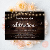 Invitation Fuite de mariage, Célébration de bonheur éternel