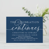 Invitation Fuite de mariage, La fête continue (Debout devant)