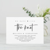 Invitation Fuite de noces, Nous avons franchi le pas (Debout devant)