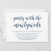 Invitation Fuite en Amoureux, Célébration Heureuse Pour Toujo (Devant)