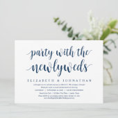 Invitation Fuite en Amoureux, Célébration Heureuse Pour Toujo (Debout devant)