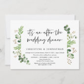 Invitation Fuite en mariage, Après le dîner de mariage (Devant)