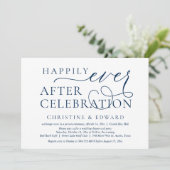 Invitation Fuite en mariage, célébration de bonheur éternel  (Debout devant)