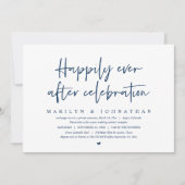 Invitation Fuite en mariage, Célébration de bonheur éternel (Devant)
