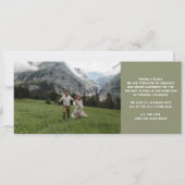 Invitation Fuite en montagne (Dos)