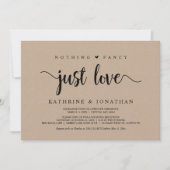 Invitation Fuite, Rien de fantaisie juste de l'amour, Kraft M (Devant)