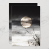 Invitation full moon (Devant / Derrière)