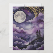 Invitation Full Moon Invocation Pagan Prayer Ritual Card (Dos)