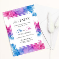 Fumée bleue et rose Bombe Bébé Genre Revey Party