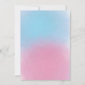 Invitation Fumée Bombe Genre Révélation Fumée Bombe Bébé (Dos)