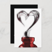 Invitation fumée de potion d'amour (Devant / Derrière)