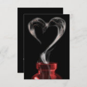 Invitation fumée de potion d'amour (Devant / Derrière)