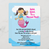 Invitation Fumée personnalisable Anniversaire Design Cheveux  (Devant / Derrière)