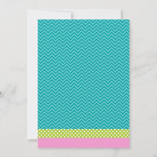 Invitation Fun Ado funky ou Tween Pajama Party (Dos)