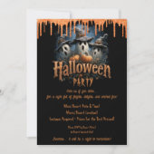 Invitation Fun Adulte Halloween Costume Party (Devant)