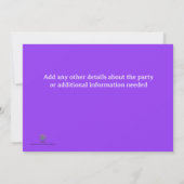 Invitation Fun and Festive String Lights Unisex Birthday (Dos)