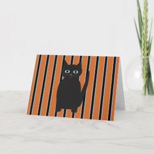 Invitation Fun and Fun Halloween Chats noirs