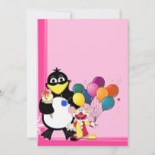 Invitation Fun anniversaire de enfant (Dos)