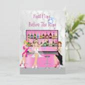 Invitation Fun Bachelorette Party (Debout devant)