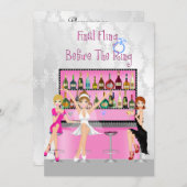 Invitation Fun Bachelorette Party (Devant / Derrière)