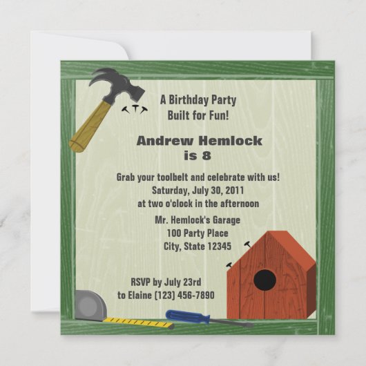 Invitation Fun Birday (Devant)