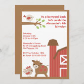 Invitation Fun Birthday Party (Devant / Derrière)