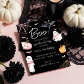Invitation Fun Boo! Spooktacular Halloween Birthday Party