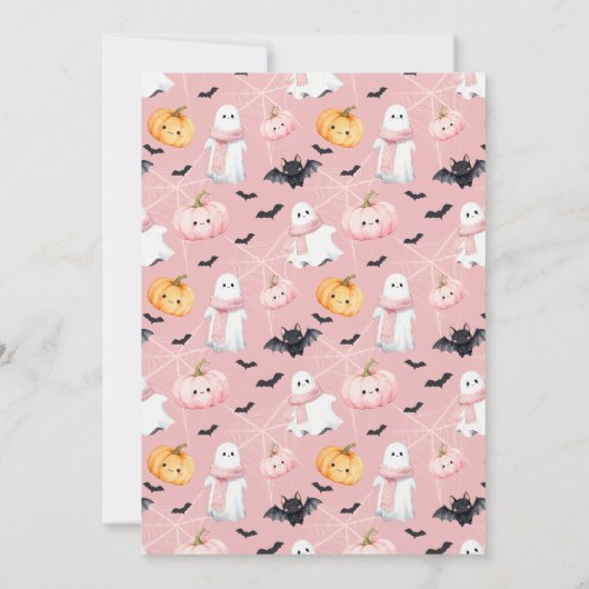 Invitation Fun Boo! Spooktacular Halloween Birthday Party (Dos)