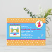 Invitation Fun Bounce House (Debout devant)