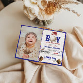 Invitation Fun Boy Baseball Baby Shower | Custom Sports Party