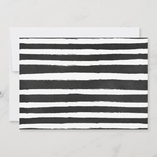 Invitation Fun Chalkboard Doodle Photo Surprise 90e anniversa (Dos)