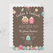 Invitation Fun Cookies & Cocktails Christmas Cookie Swap (Devant)