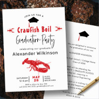 Fun Crawfish Boil BBQ Graduation Party