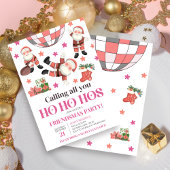 Invitation Fun Dames Soirée Amies Fête de Noël