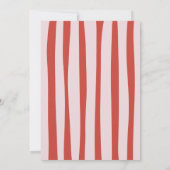 Invitation Fun de Noël Doodsmas Fête (Dos)