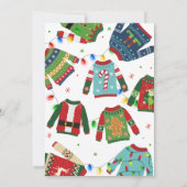 Invitation Fun de Noël moche Sweet Fun (Dos)