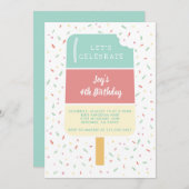 Invitation Fun en été (Devant / Derrière)