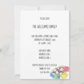 Invitation Fun Family "After Virus" Party (Dos)