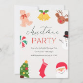 Invitation Fun Festif Noël (Devant)