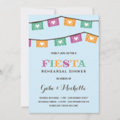 Invitation Fun Fiesta| Dîner de répétition Mariage (Devant)