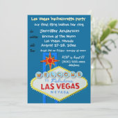 Invitation Fun Final Fling à Las Vegas (Debout devant)