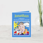 Invitation Fun Fun Cute Animaux Anniversaire (Devant)