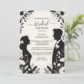 Invitation Fun Funky Unique Humour Mème Drôle Fête des mariée (Debout devant)